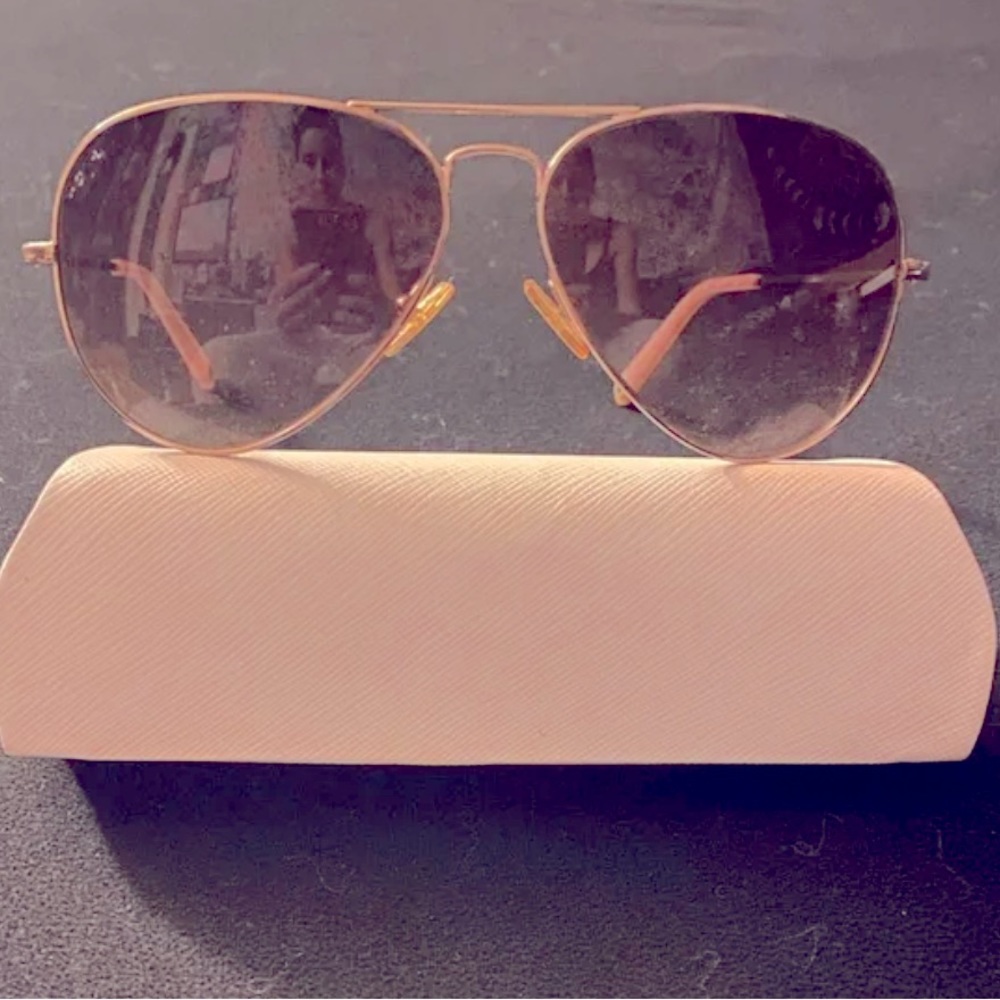 Michael Kors Classic Aviators in gold